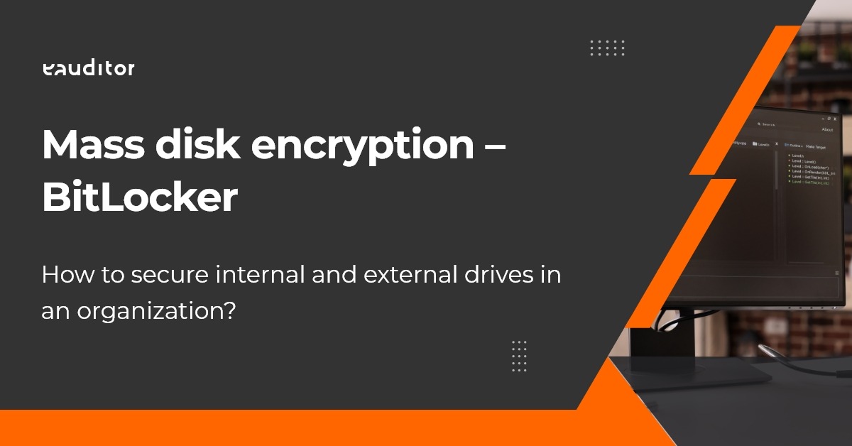 Remote disk encryption using BitLocker