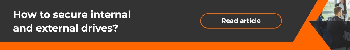 How to secure internal and external drives