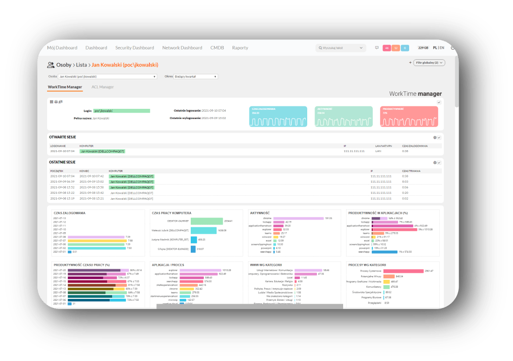 Zarządzanie infrastrukturą i bezpieczeństwem IT - eAuditor