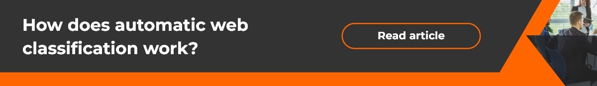 How does automatic web classification work