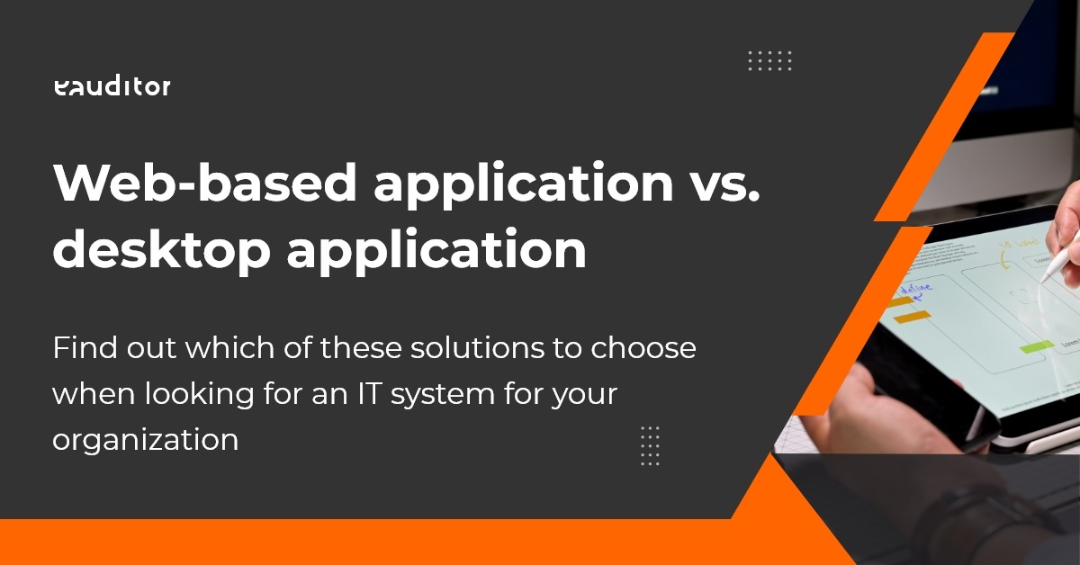 Web-based application vs. desktop application