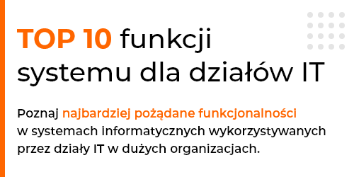 TOP 10 funkcji w zarządzaniu IT