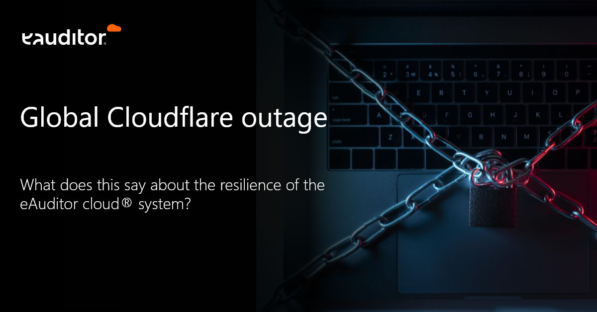 What does this say about the resilience of the eAuditor cloud® system?